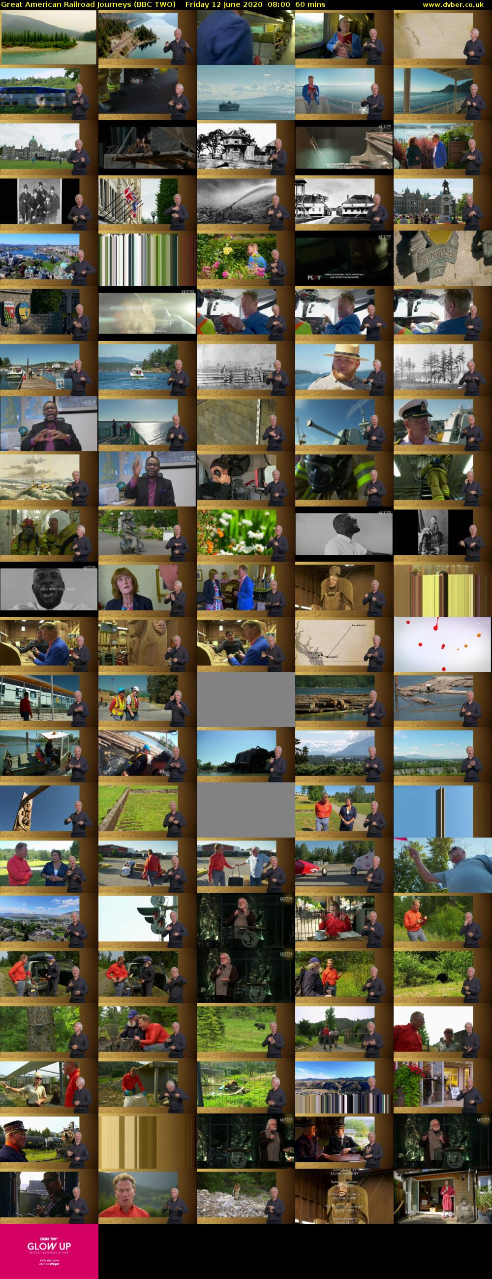 Great American Railroad Journeys (BBC TWO) Friday 12 June 2020 08:00 - 09:00