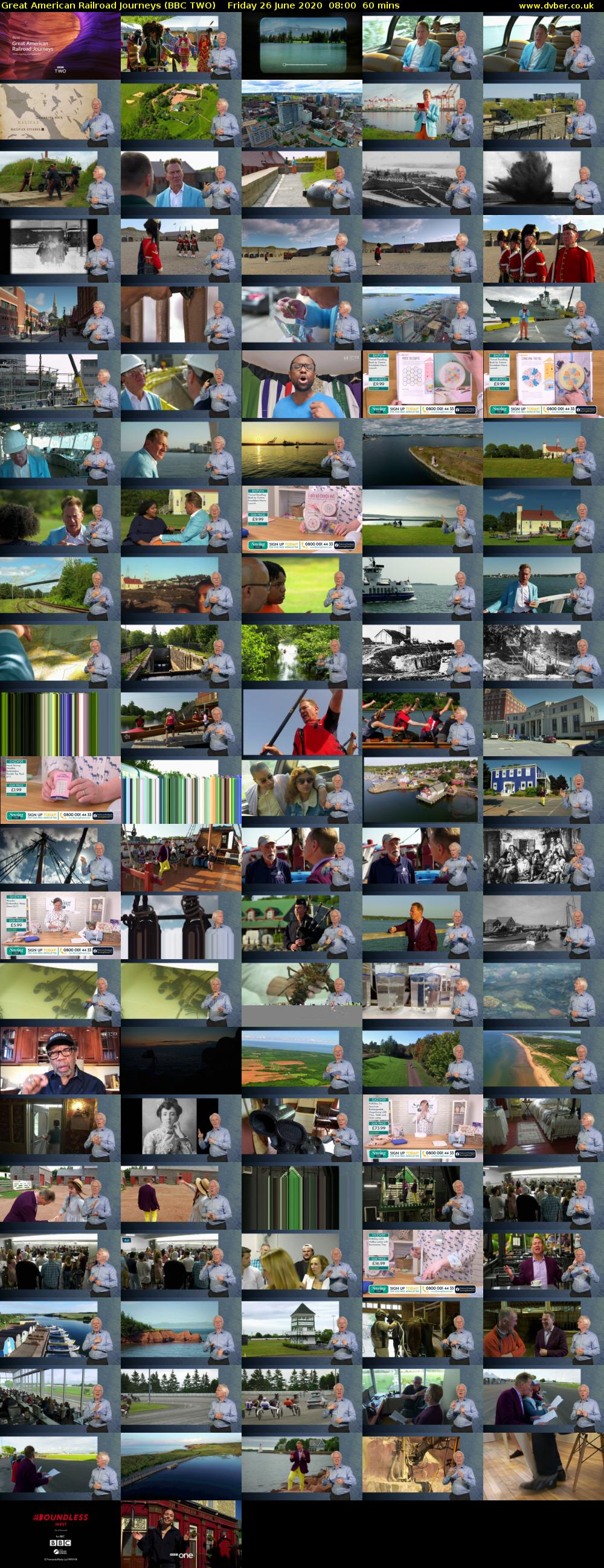 Great American Railroad Journeys (BBC TWO) Friday 26 June 2020 08:00 - 09:00