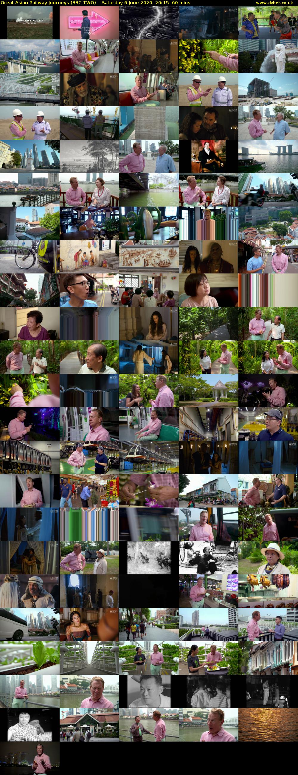 Great Asian Railway Journeys (BBC TWO) Saturday 6 June 2020 20:15 - 21:15
