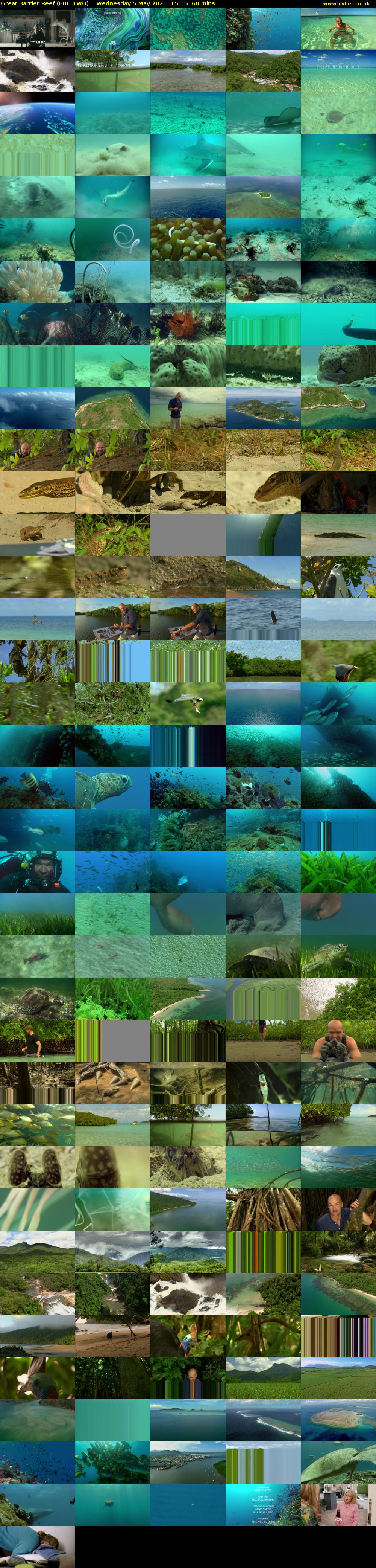 Great Barrier Reef (BBC TWO) Wednesday 5 May 2021 15:45 - 16:45