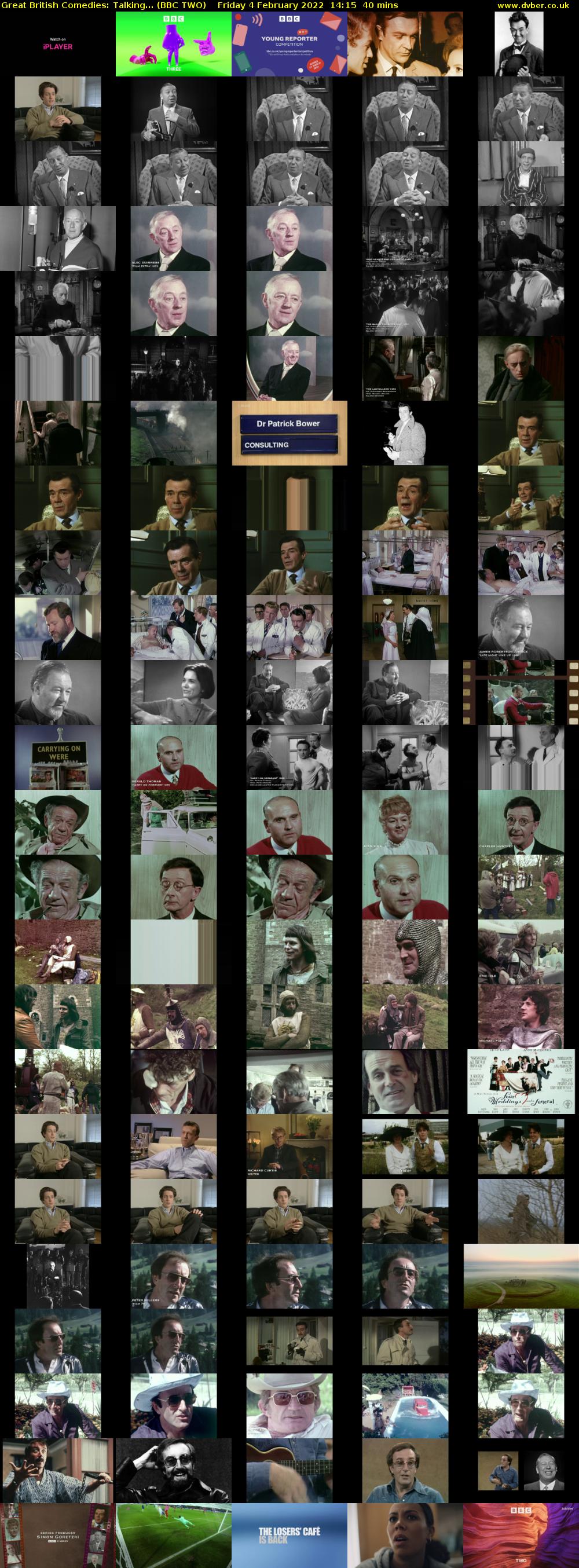 Great British Comedies: Talking... (BBC TWO) Friday 4 February 2022 14:15 - 14:55