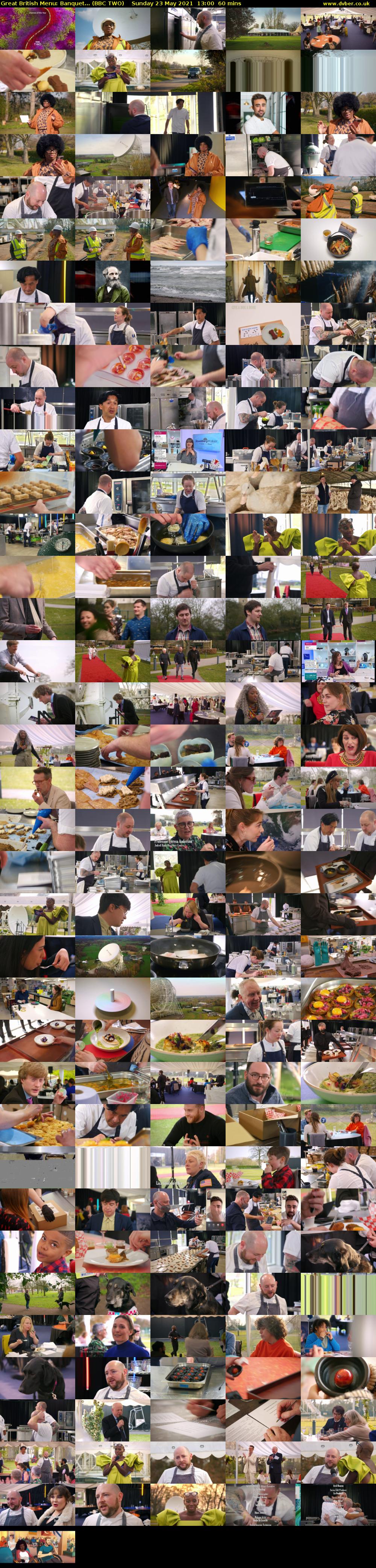 Great British Menu: Banquet... (BBC TWO) Sunday 23 May 2021 13:00 - 14:00