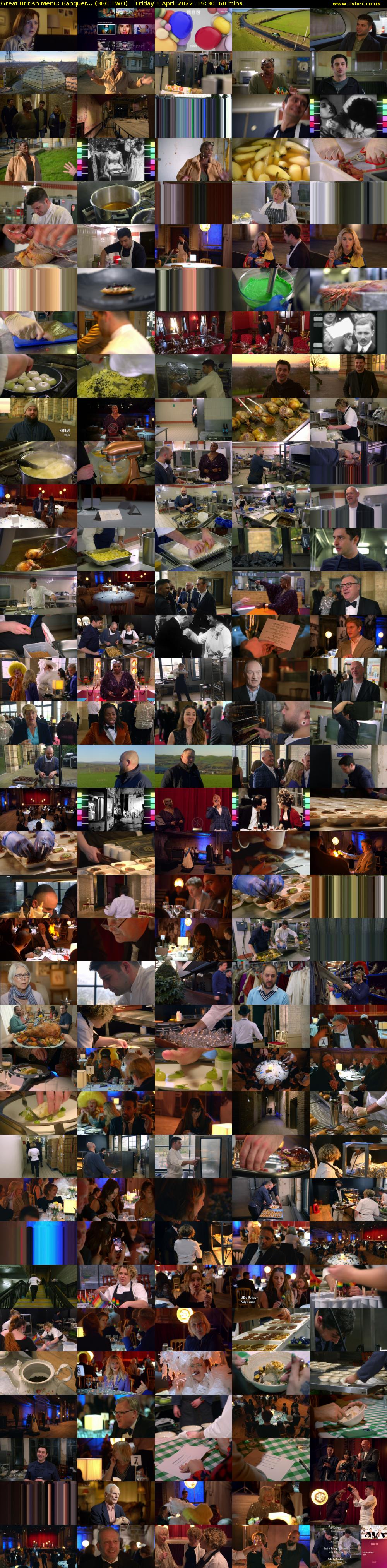 Great British Menu: Banquet... (BBC TWO) Friday 1 April 2022 19:30 - 20:30