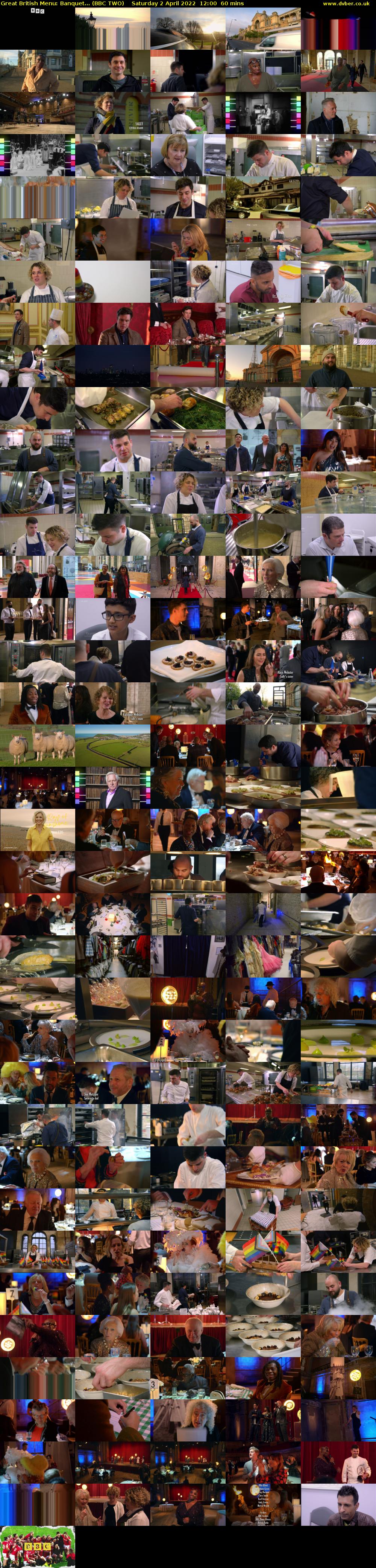 Great British Menu: Banquet... (BBC TWO) Saturday 2 April 2022 12:00 - 13:00
