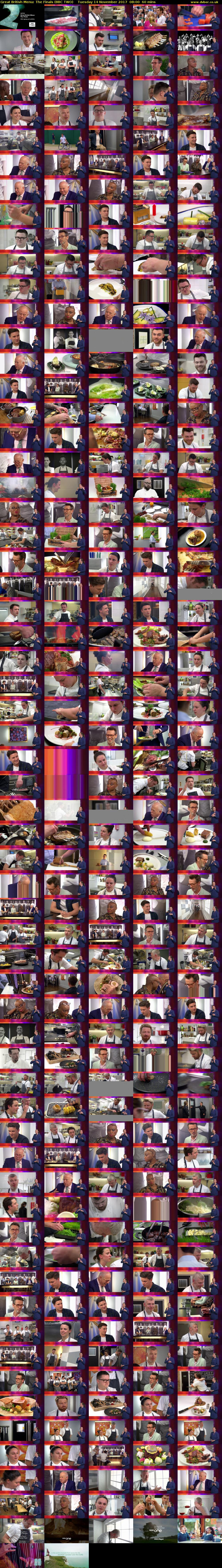 Great British Menu: The Finals (BBC TWO) Tuesday 14 November 2017 08:00 - 09:00