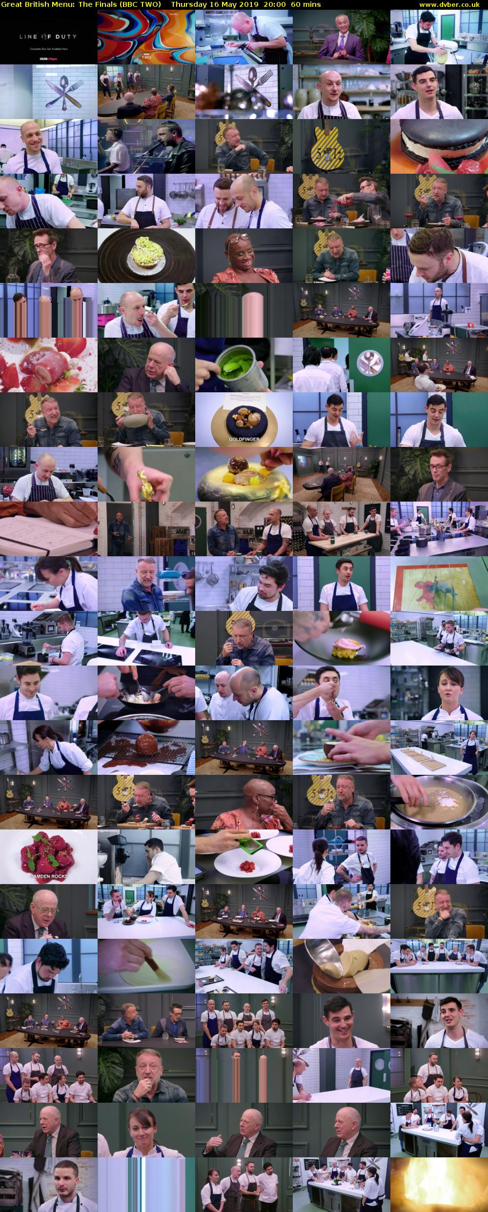 Great British Menu: The Finals (BBC TWO) Thursday 16 May 2019 20:00 - 21:00