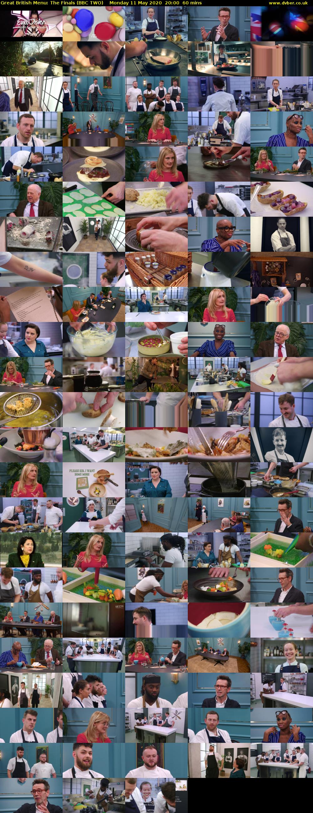 Great British Menu: The Finals (BBC TWO) Monday 11 May 2020 20:00 - 21:00