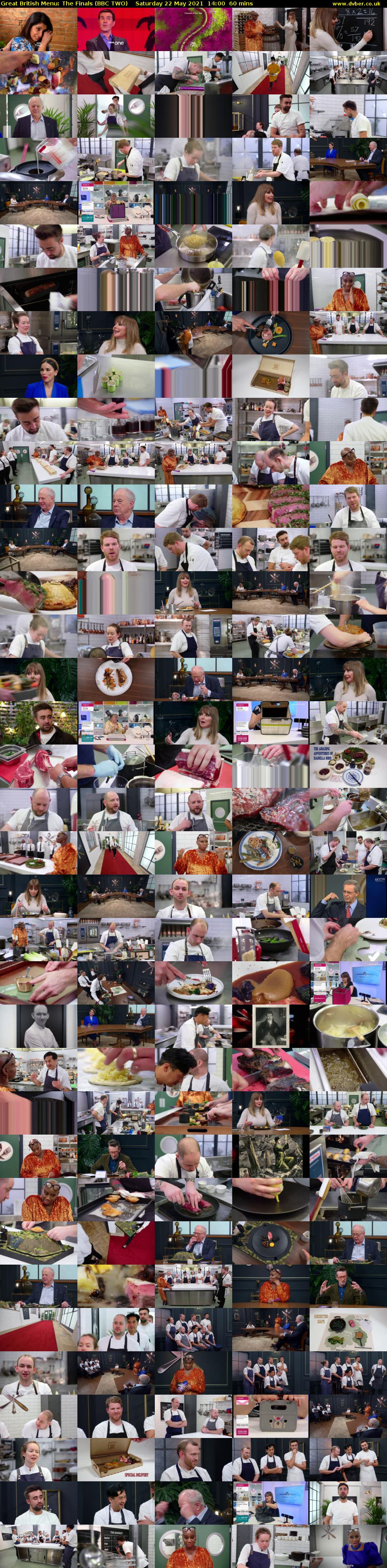Great British Menu: The Finals (BBC TWO) Saturday 22 May 2021 14:00 - 15:00