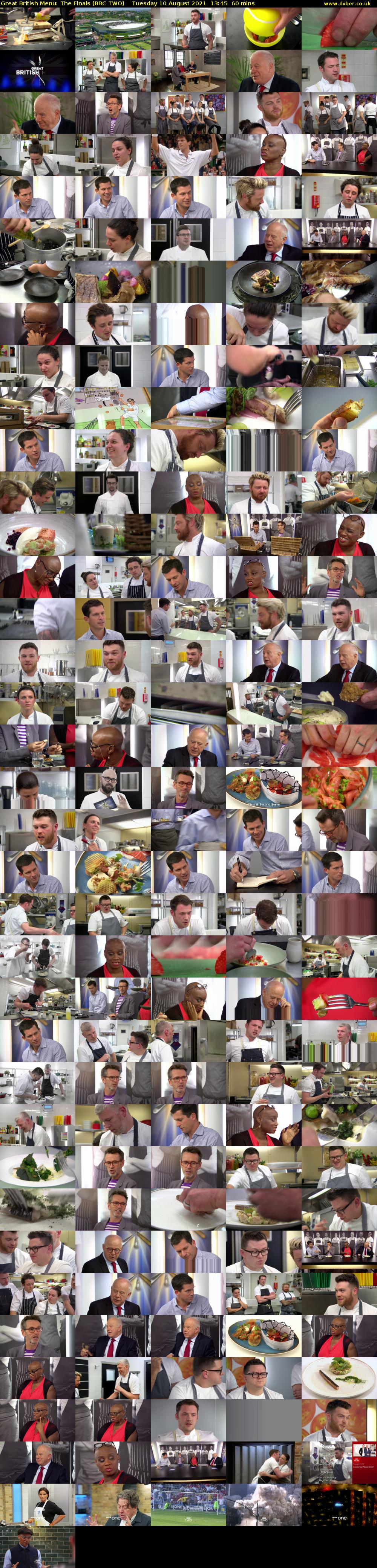 Great British Menu: The Finals (BBC TWO) Tuesday 10 August 2021 13:45 - 14:45