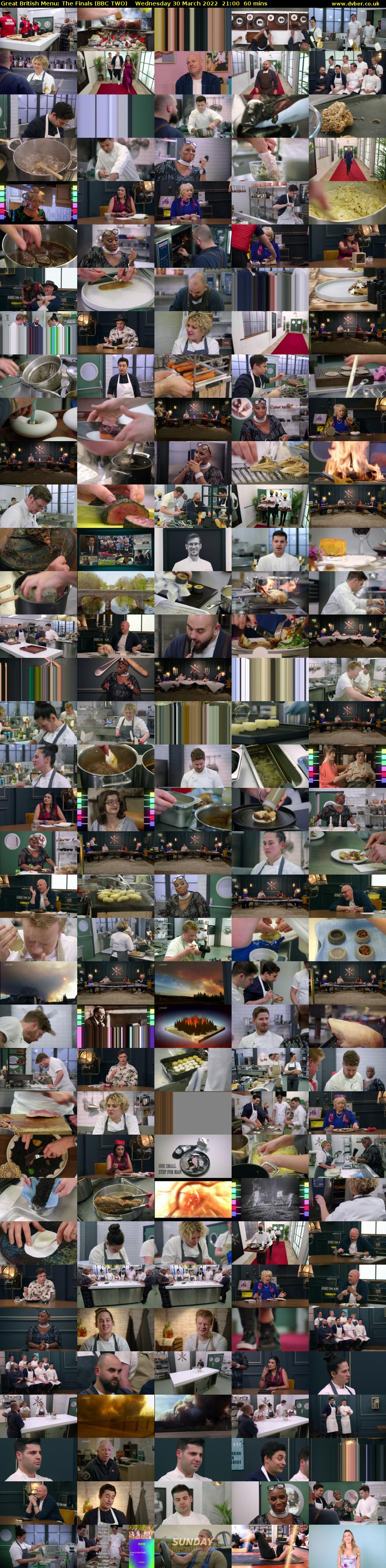 Great British Menu: The Finals (BBC TWO) Wednesday 30 March 2022 21:00 - 22:00