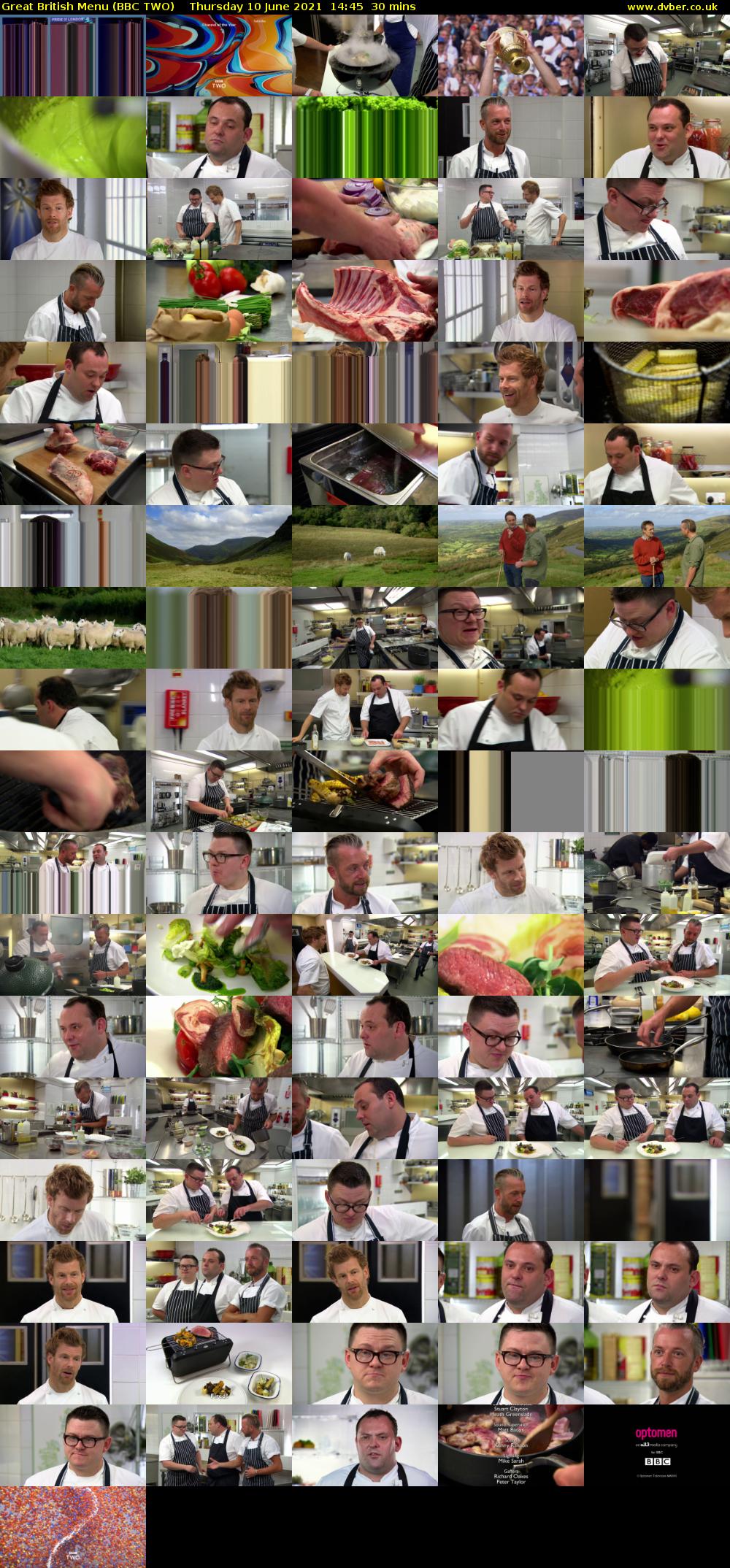 Great British Menu (BBC TWO) Thursday 10 June 2021 14:45 - 15:15