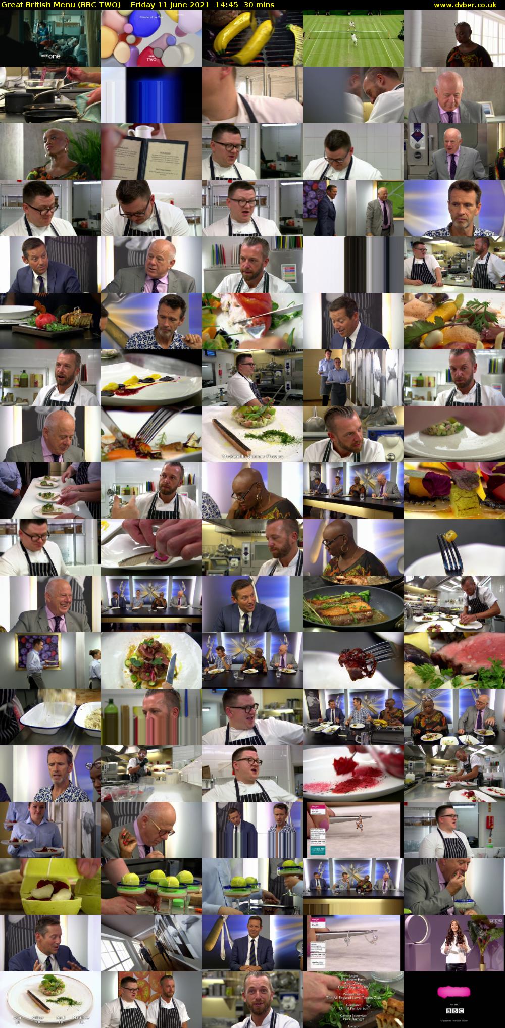 Great British Menu (BBC TWO) Friday 11 June 2021 14:45 - 15:15