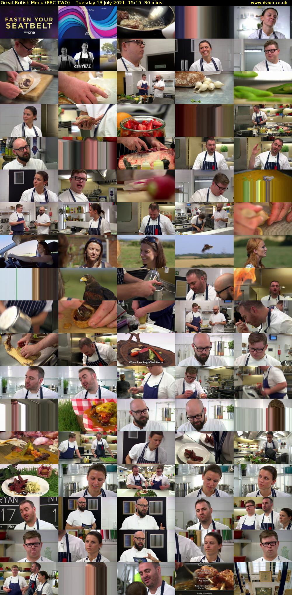Great British Menu (BBC TWO) Tuesday 13 July 2021 15:15 - 15:45