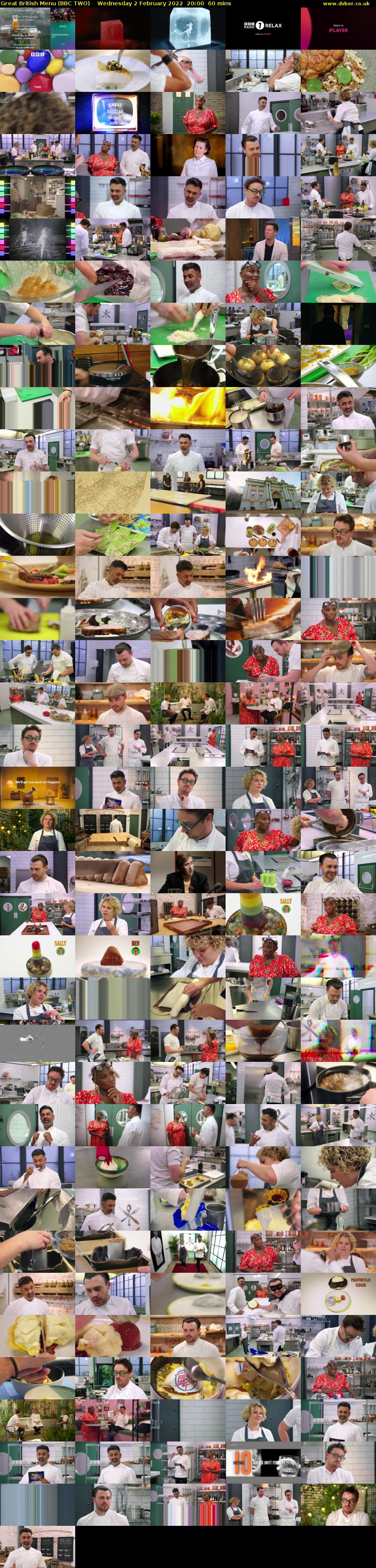 Great British Menu (BBC TWO) Wednesday 2 February 2022 20:00 - 21:00