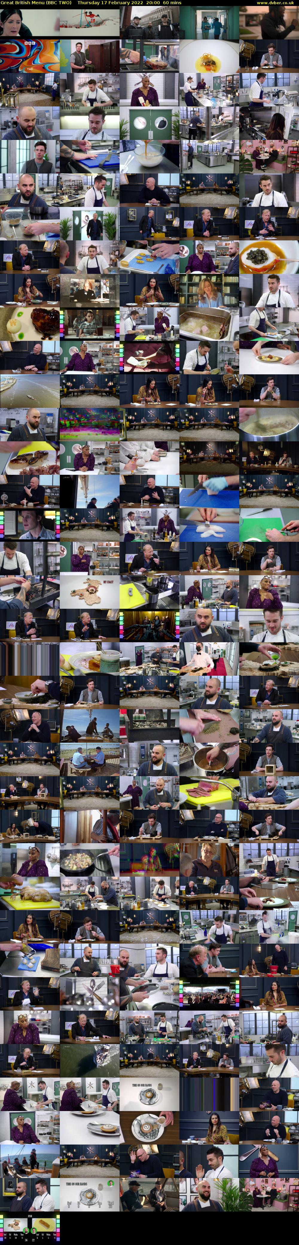 Great British Menu (BBC TWO) Thursday 17 February 2022 20:00 - 21:00