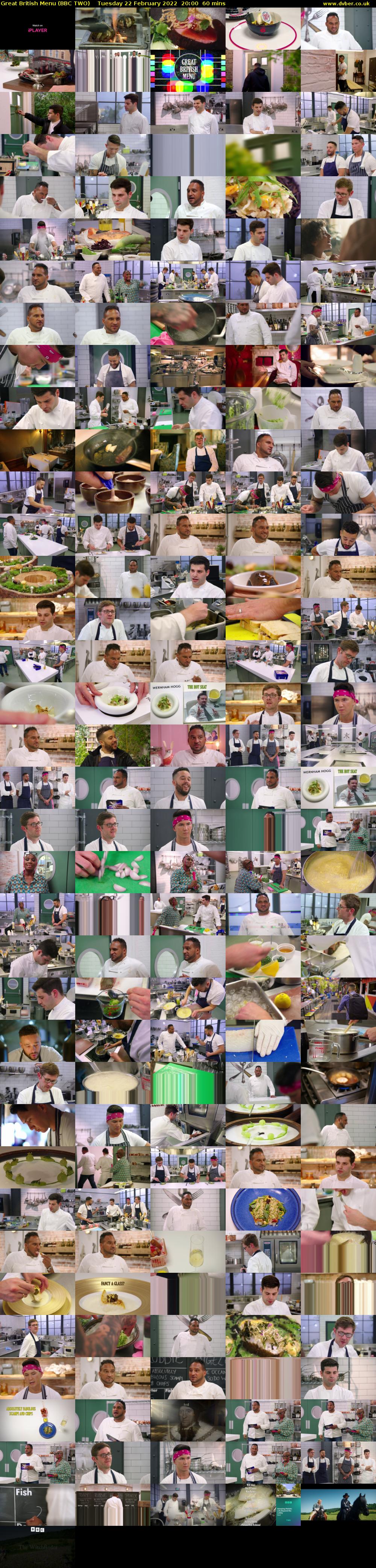 Great British Menu (BBC TWO) Tuesday 22 February 2022 20:00 - 21:00