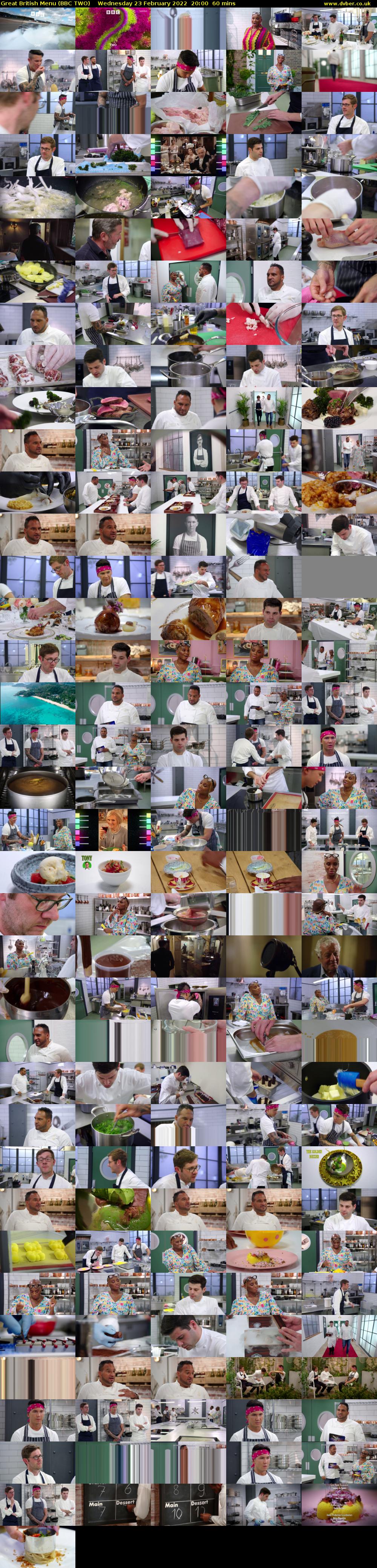 Great British Menu (BBC TWO) Wednesday 23 February 2022 20:00 - 21:00