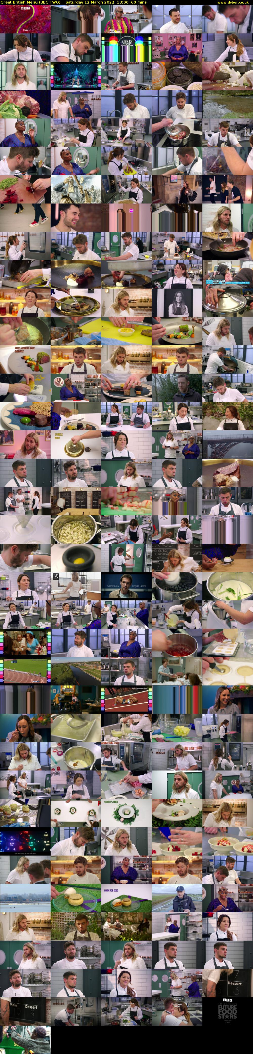 Great British Menu (BBC TWO) Saturday 12 March 2022 13:00 - 14:00