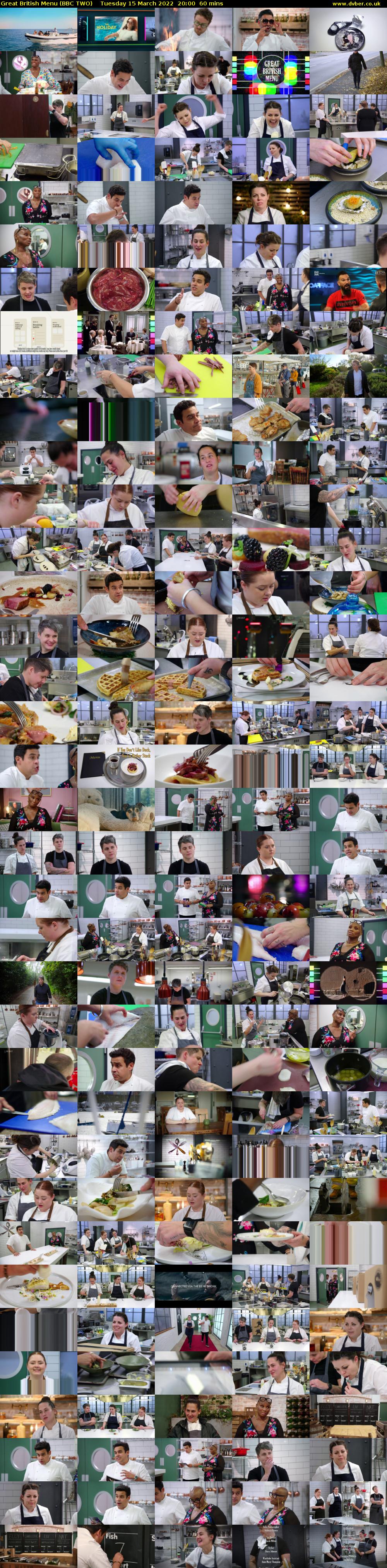 Great British Menu (BBC TWO) Tuesday 15 March 2022 20:00 - 21:00
