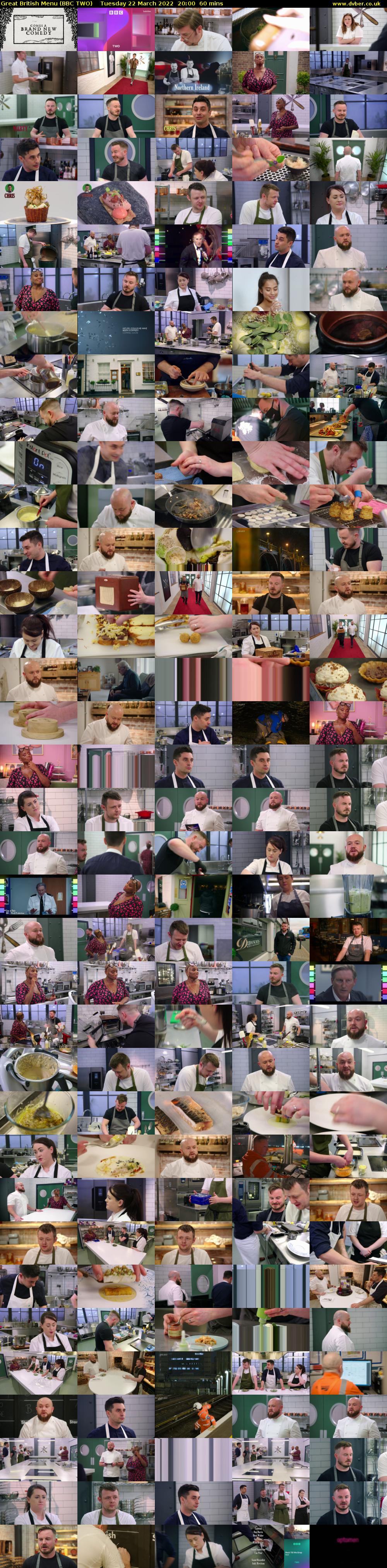 Great British Menu (BBC TWO) Tuesday 22 March 2022 20:00 - 21:00