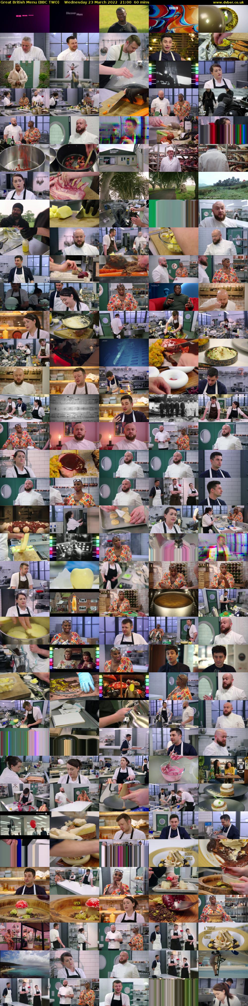 Great British Menu (BBC TWO) Wednesday 23 March 2022 21:00 - 22:00