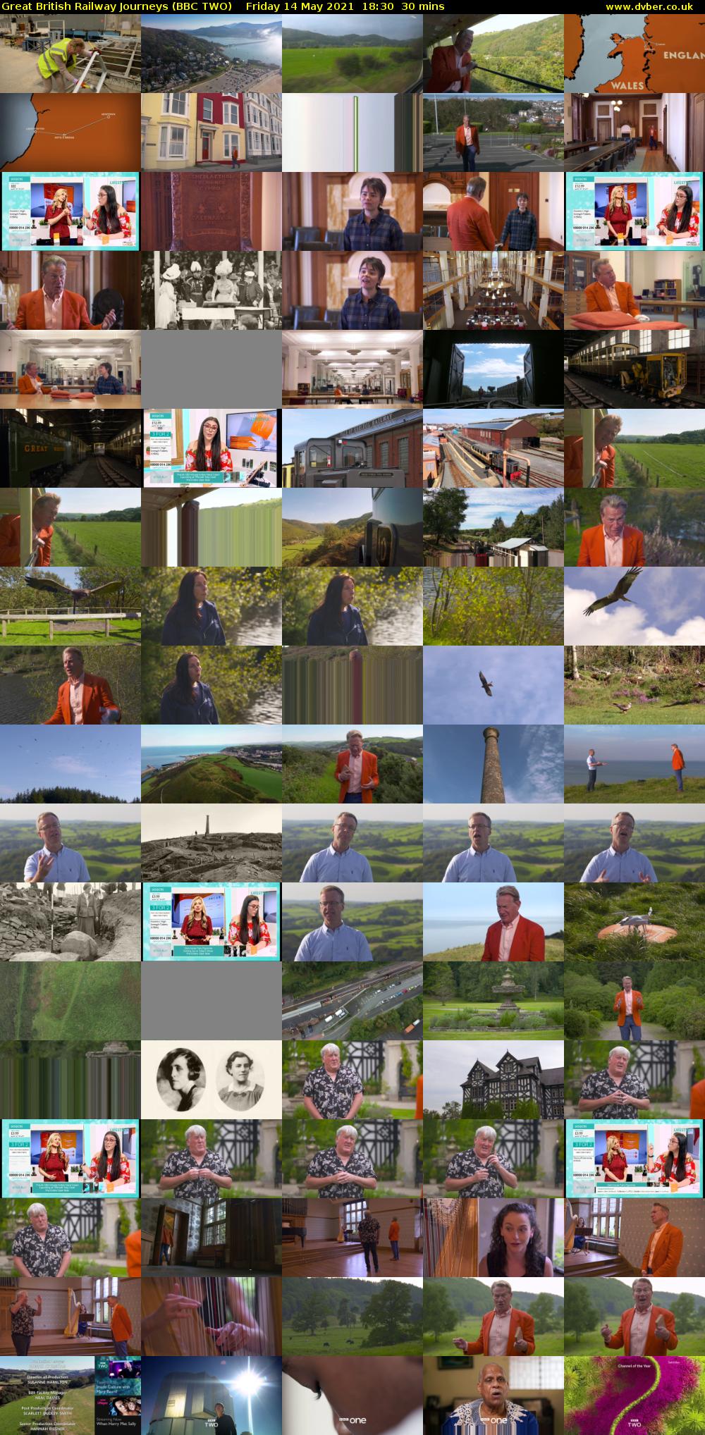 Great British Railway Journeys (BBC TWO) Friday 14 May 2021 18:30 - 19:00
