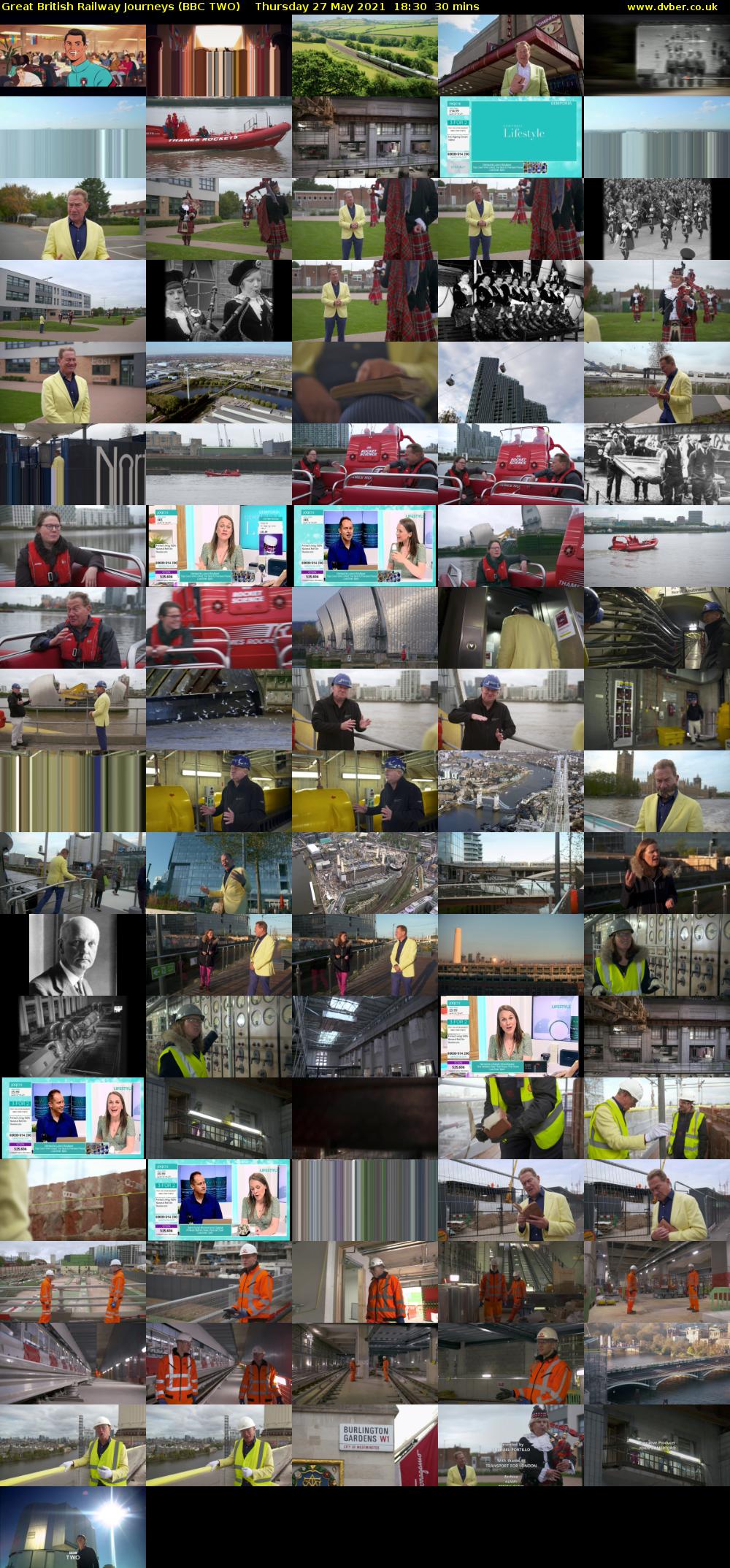 Great British Railway Journeys (BBC TWO) Thursday 27 May 2021 18:30 - 19:00