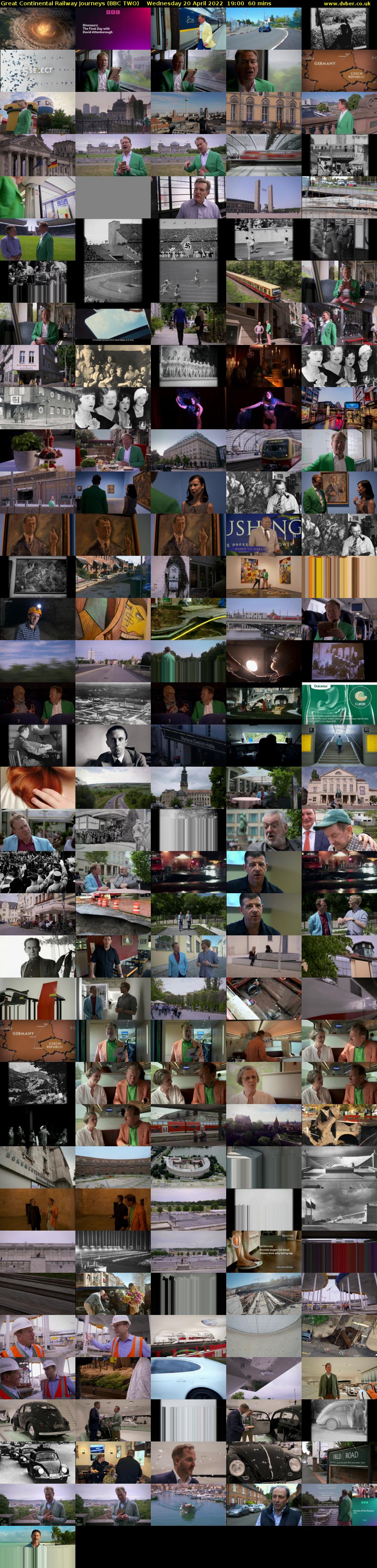Great Continental Railway Journeys (BBC TWO) Wednesday 20 April 2022 19:00 - 20:00
