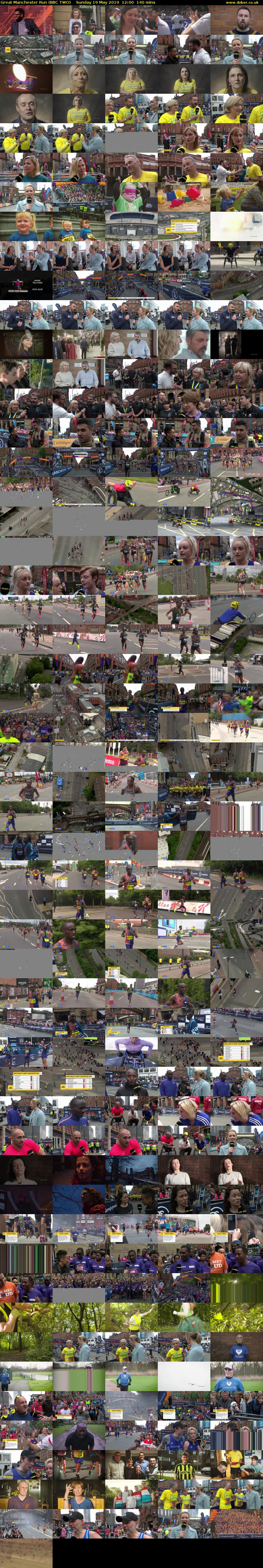 Great Manchester Run (BBC TWO) Sunday 19 May 2019 12:00 - 14:20