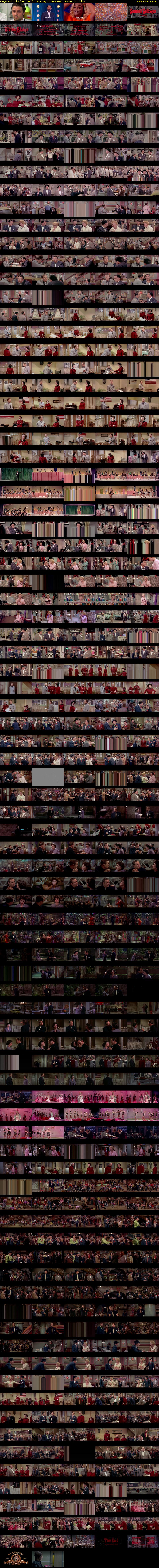 Guys and Dolls (BBC TWO) Monday 31 May 2021 13:30 - 15:55