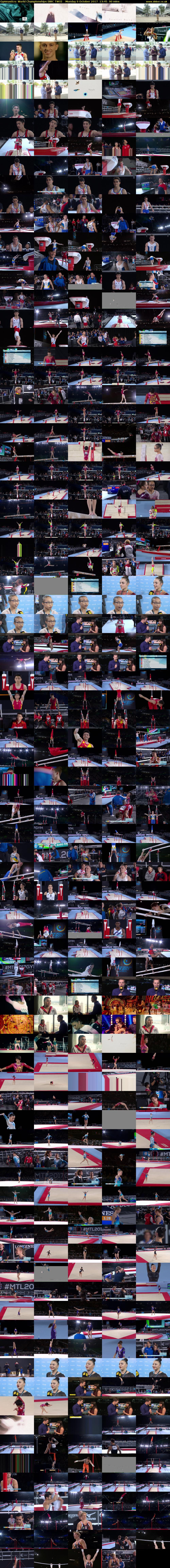 Gymnastics: World Championships (BBC TWO) Monday 9 October 2017 13:45 - 15:15