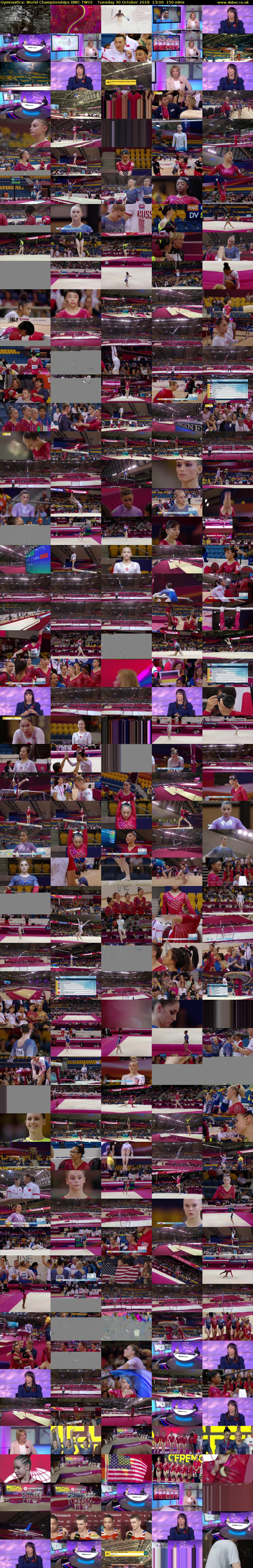 Gymnastics: World Championships (BBC TWO) Tuesday 30 October 2018 13:00 - 15:30