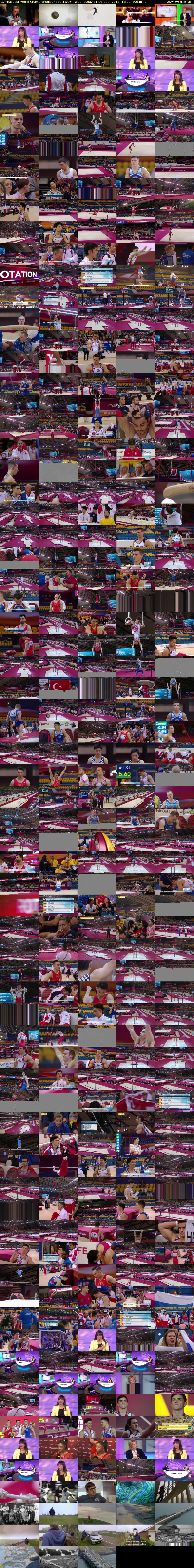 Gymnastics: World Championships (BBC TWO) Wednesday 31 October 2018 13:00 - 16:15