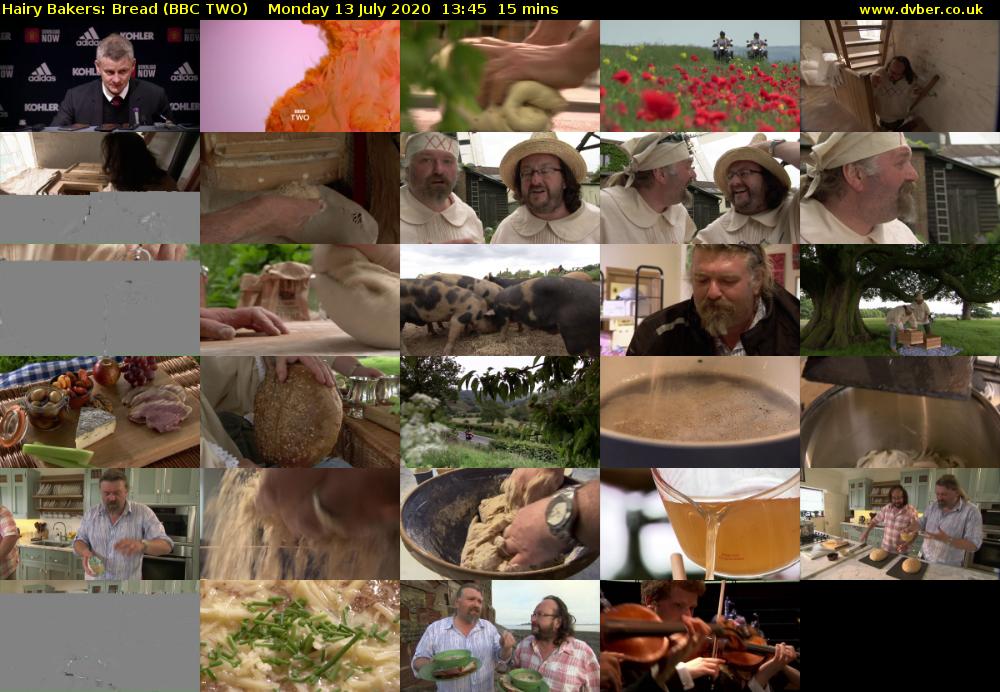 Hairy Bakers: Bread (BBC TWO) Monday 13 July 2020 13:45 - 14:00