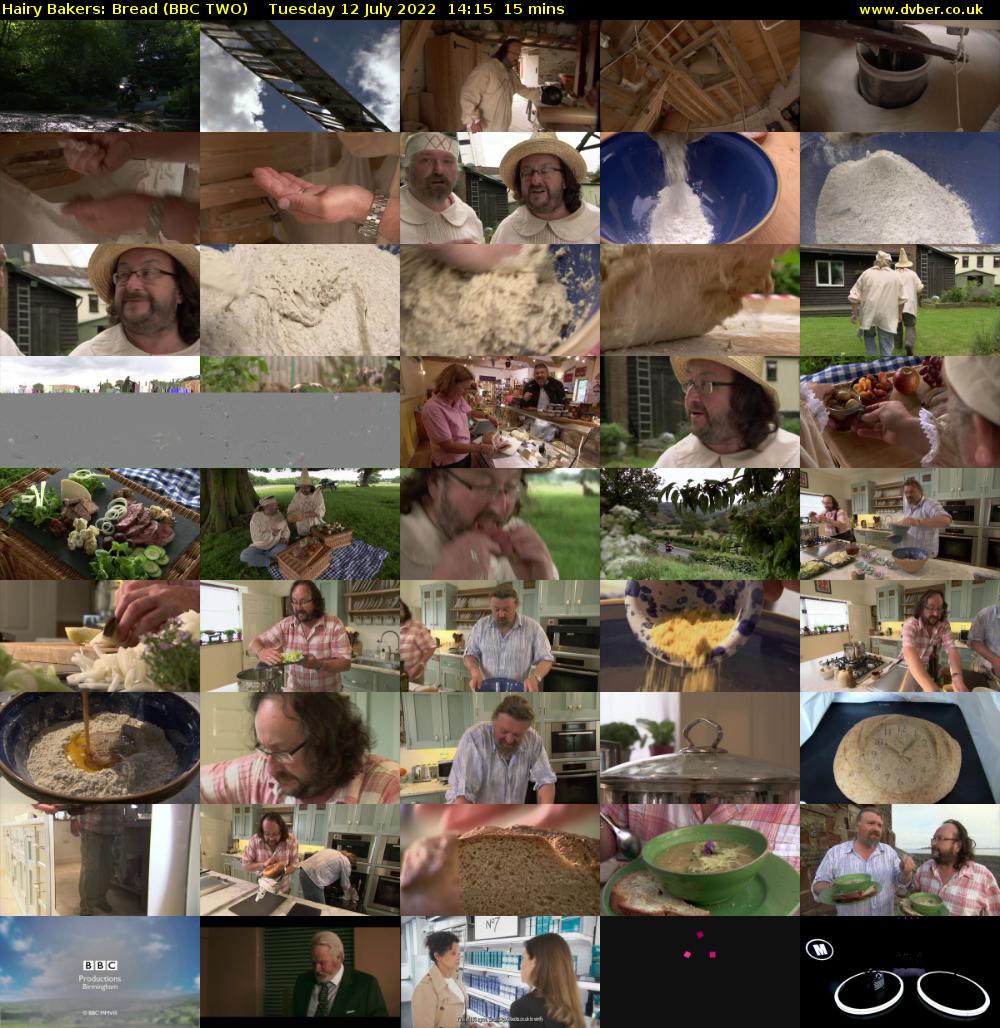 Hairy Bakers: Bread (BBC TWO) Tuesday 12 July 2022 14:15 - 14:30