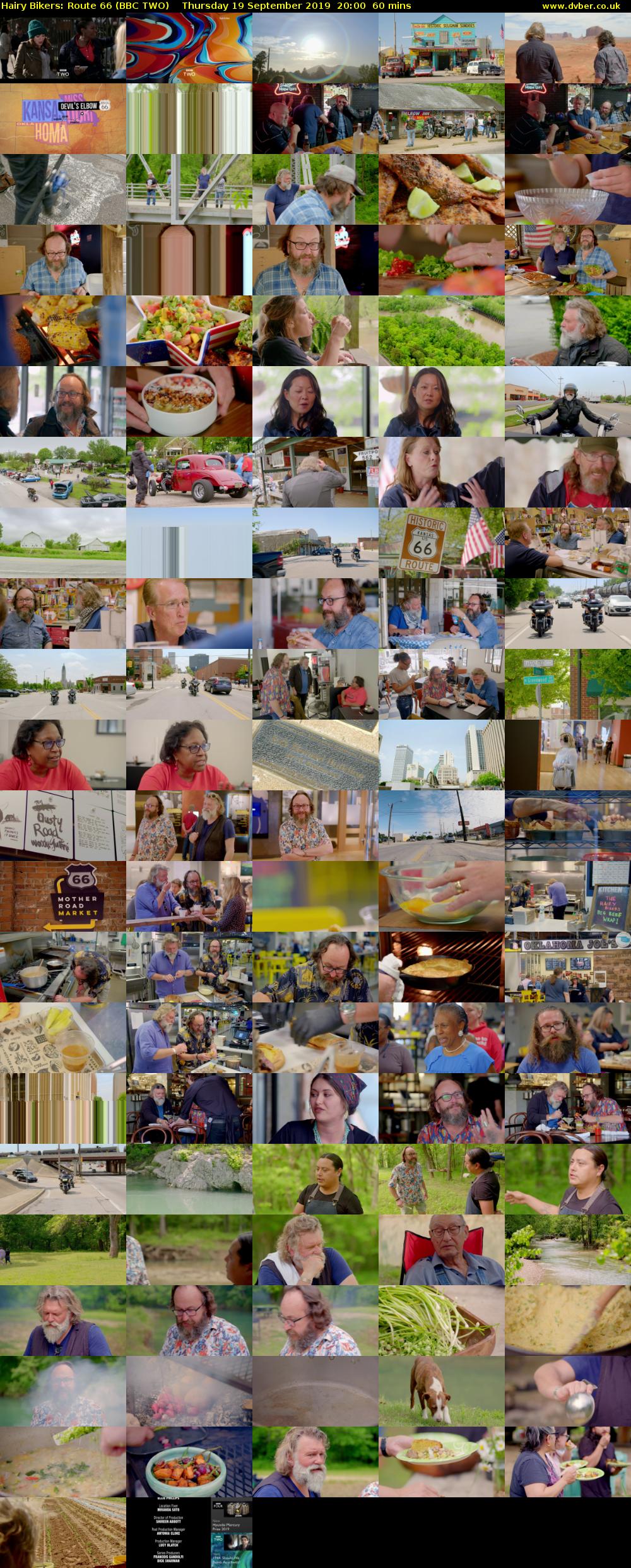 Hairy Bikers: Route 66 (BBC TWO) Thursday 19 September 2019 20:00 - 21:00