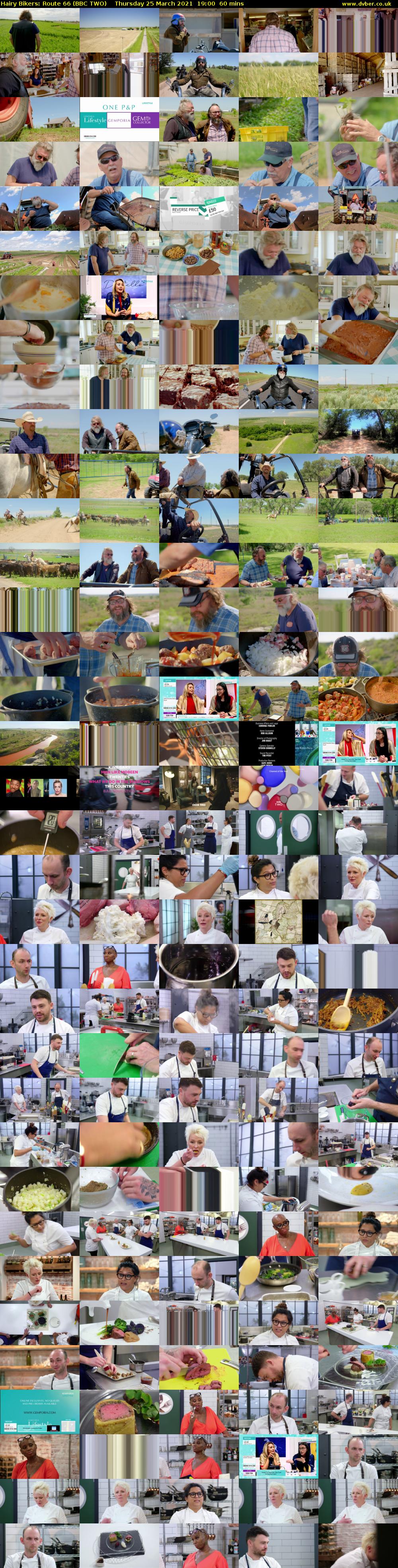 Hairy Bikers: Route 66 (BBC TWO) Thursday 25 March 2021 19:00 - 20:00