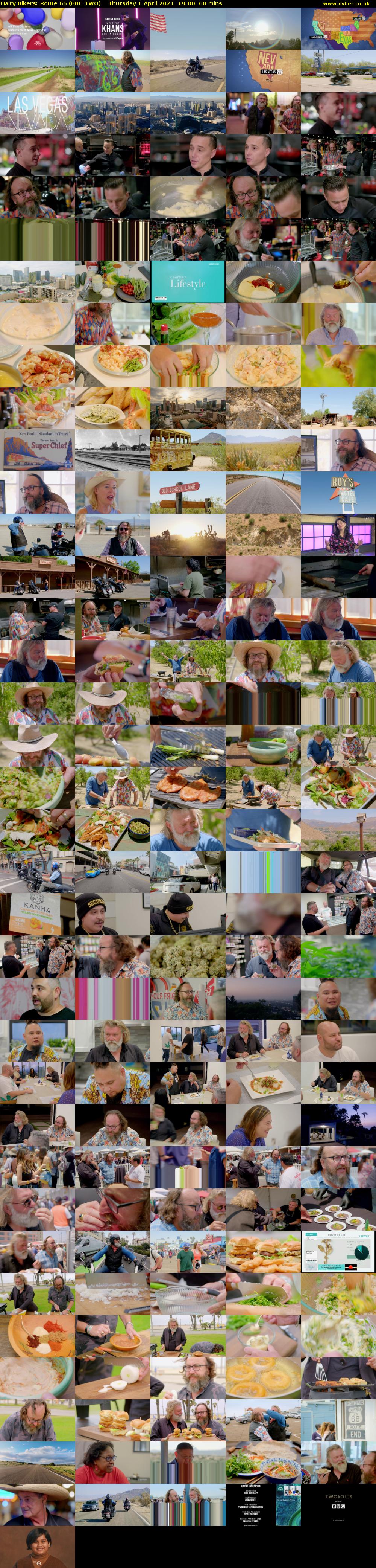 Hairy Bikers: Route 66 (BBC TWO) Thursday 1 April 2021 19:00 - 20:00