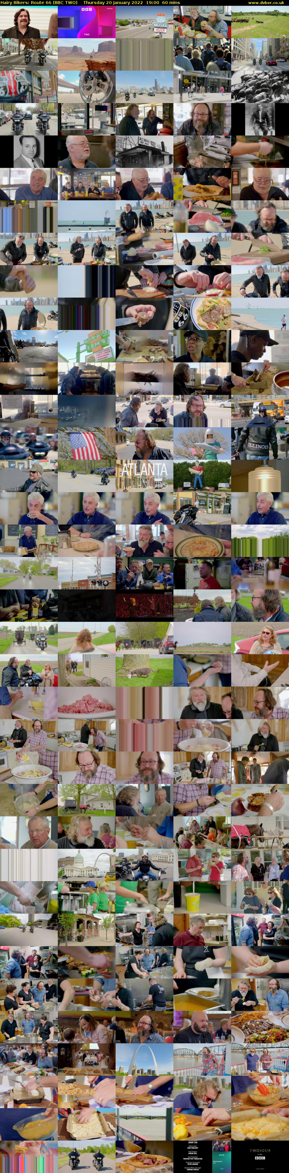 Hairy Bikers: Route 66 (BBC TWO) Thursday 20 January 2022 19:00 - 20:00