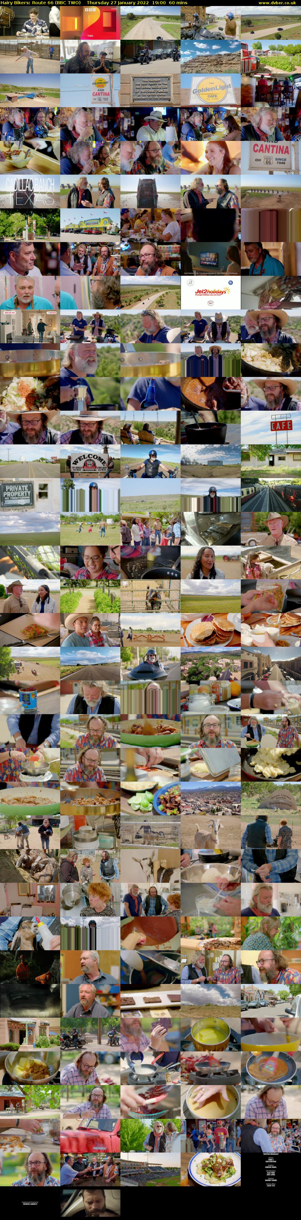 Hairy Bikers: Route 66 (BBC TWO) Thursday 27 January 2022 19:00 - 20:00