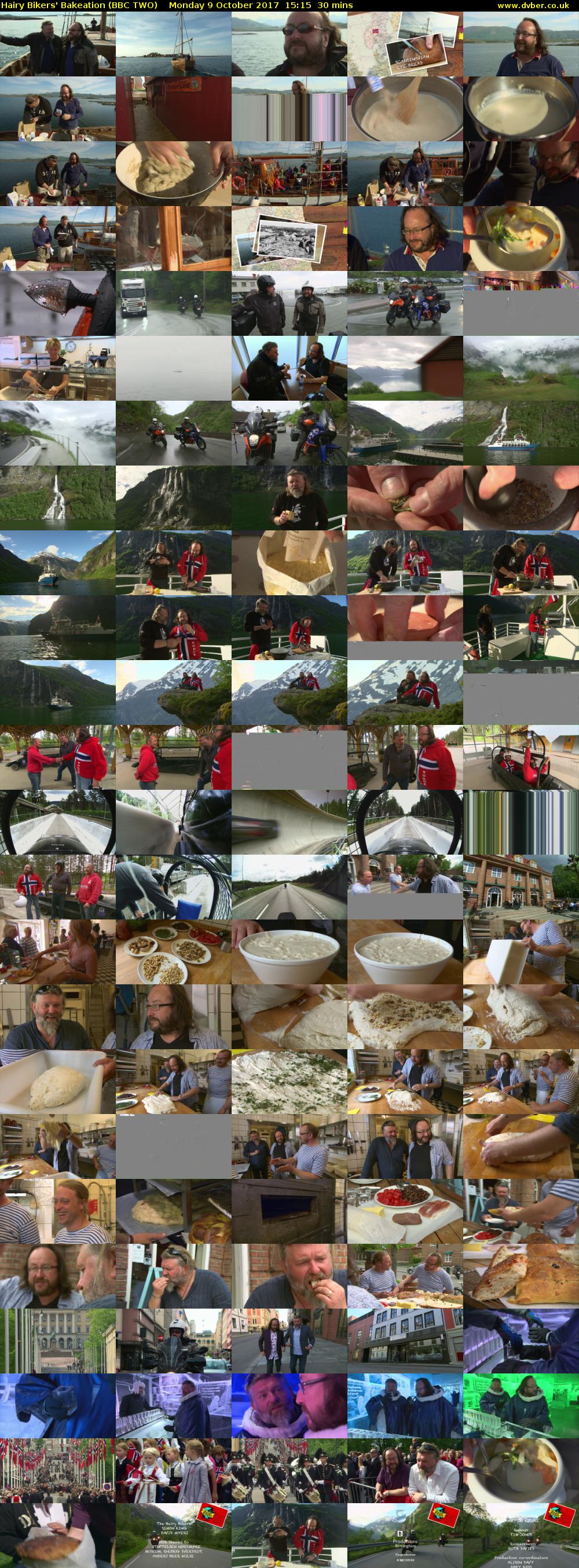 Hairy Bikers' Bakeation (BBC TWO) Monday 9 October 2017 15:15 - 15:45