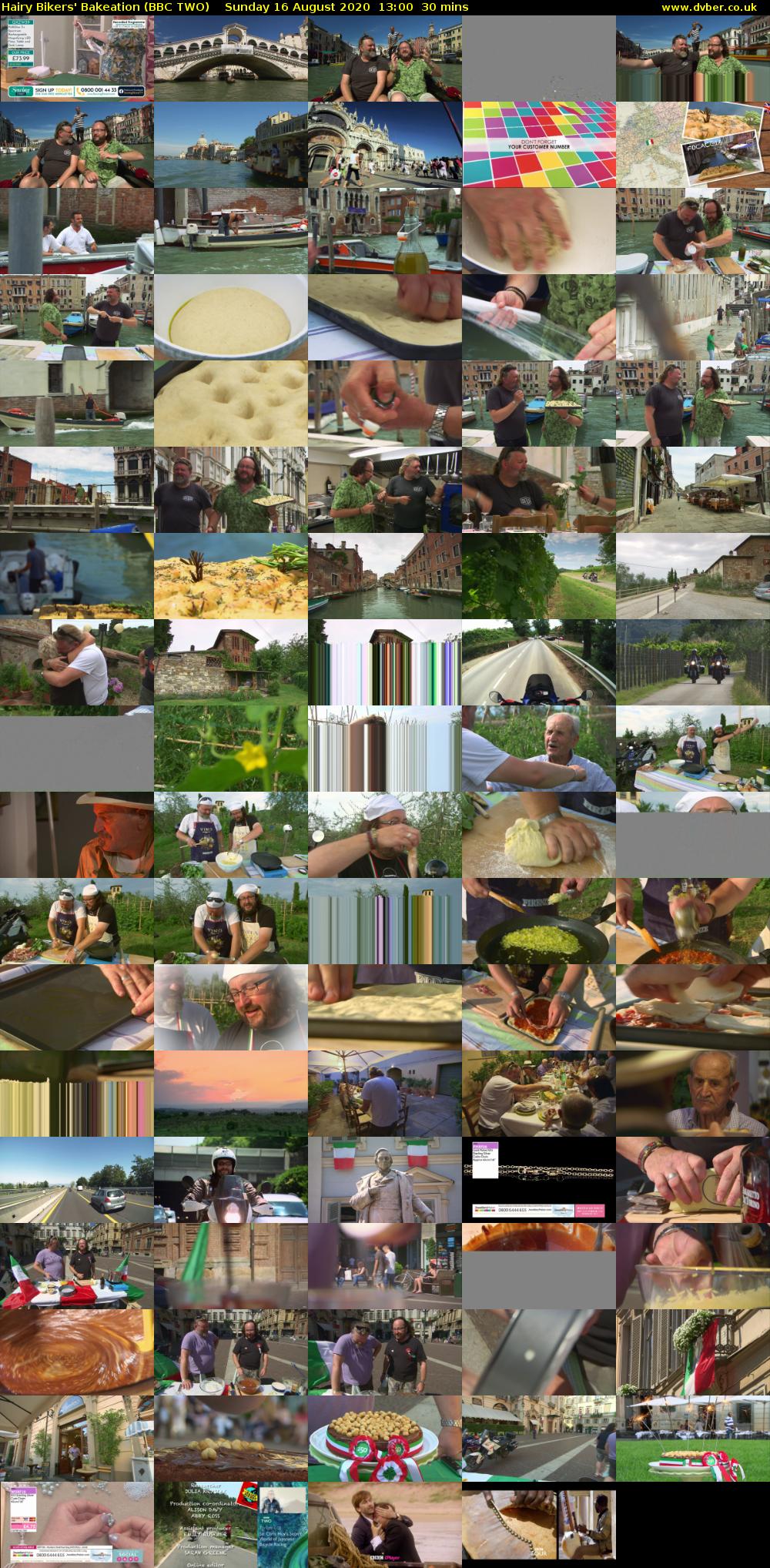 Hairy Bikers' Bakeation (BBC TWO) Sunday 16 August 2020 13:00 - 13:30