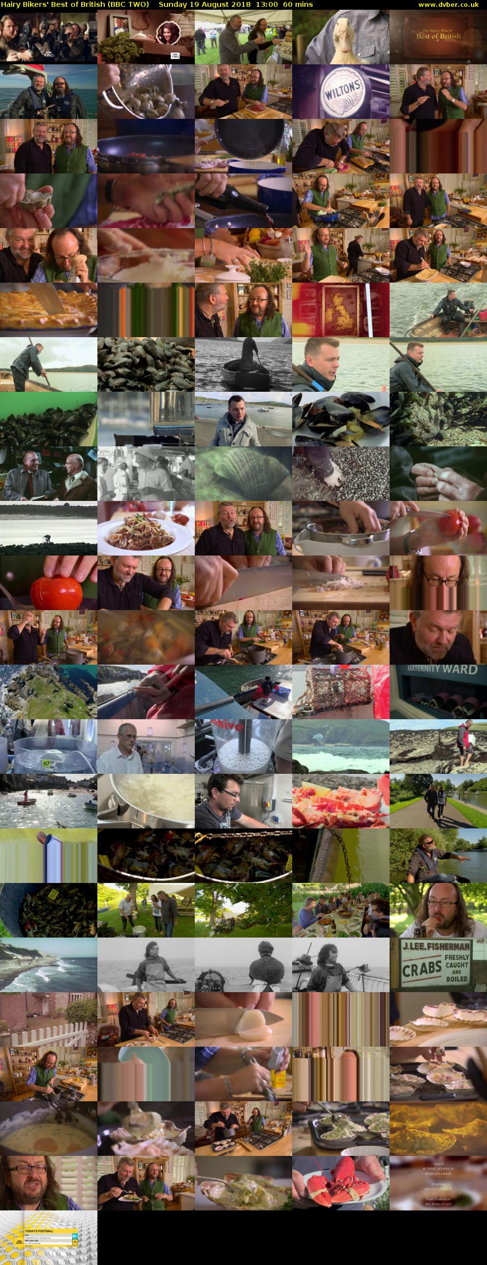 Hairy Bikers' Best of British (BBC TWO) Sunday 19 August 2018 13:00 - 14:00
