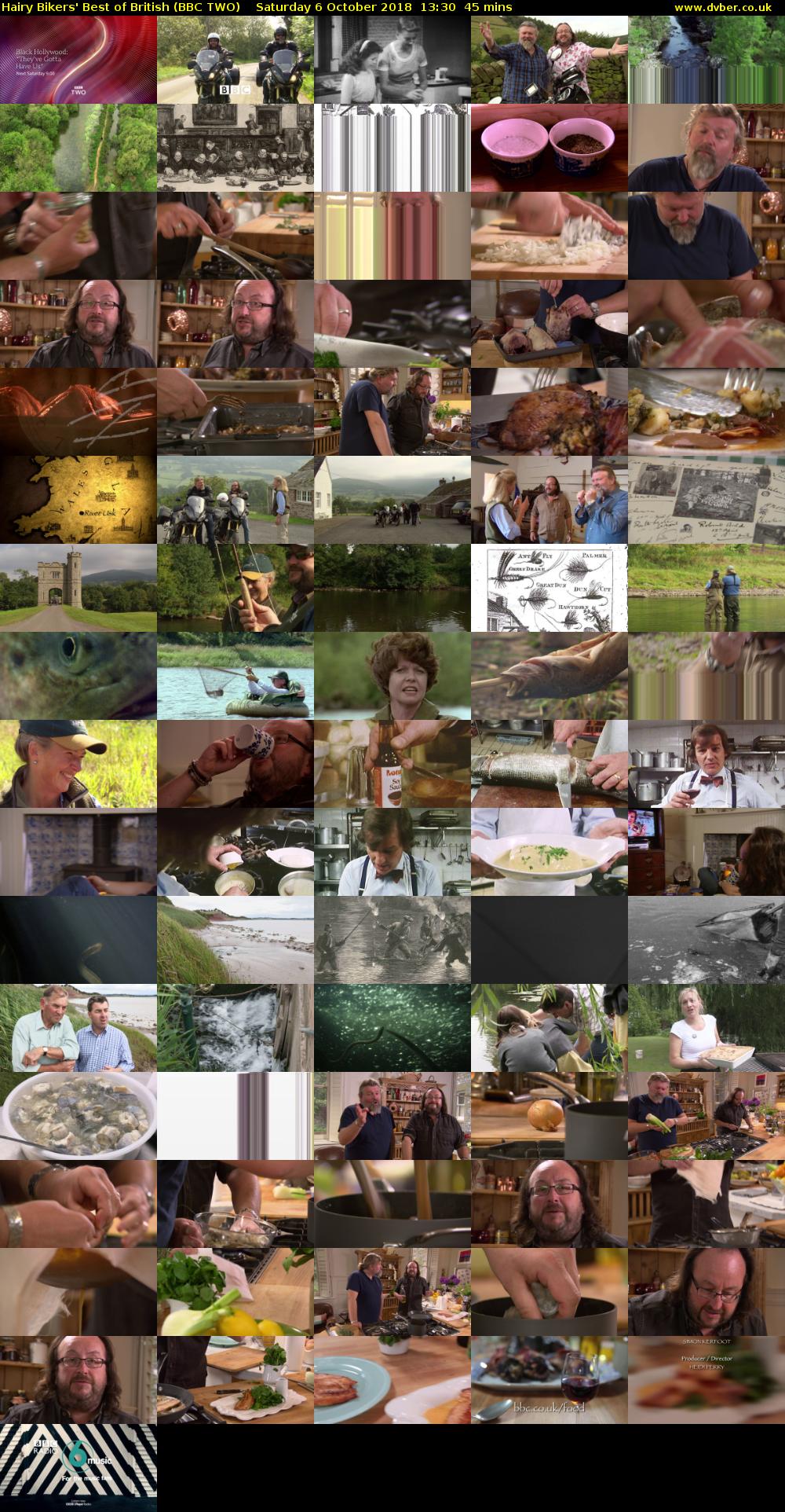 Hairy Bikers' Best of British (BBC TWO) Saturday 6 October 2018 13:30 - 14:15