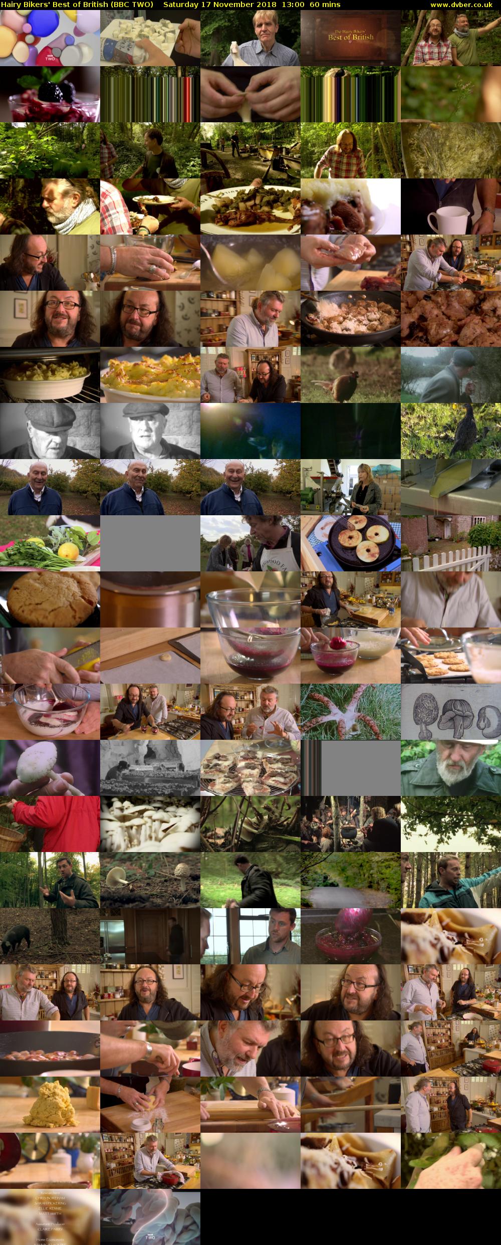 Hairy Bikers' Best of British (BBC TWO) Saturday 17 November 2018 13:00 - 14:00
