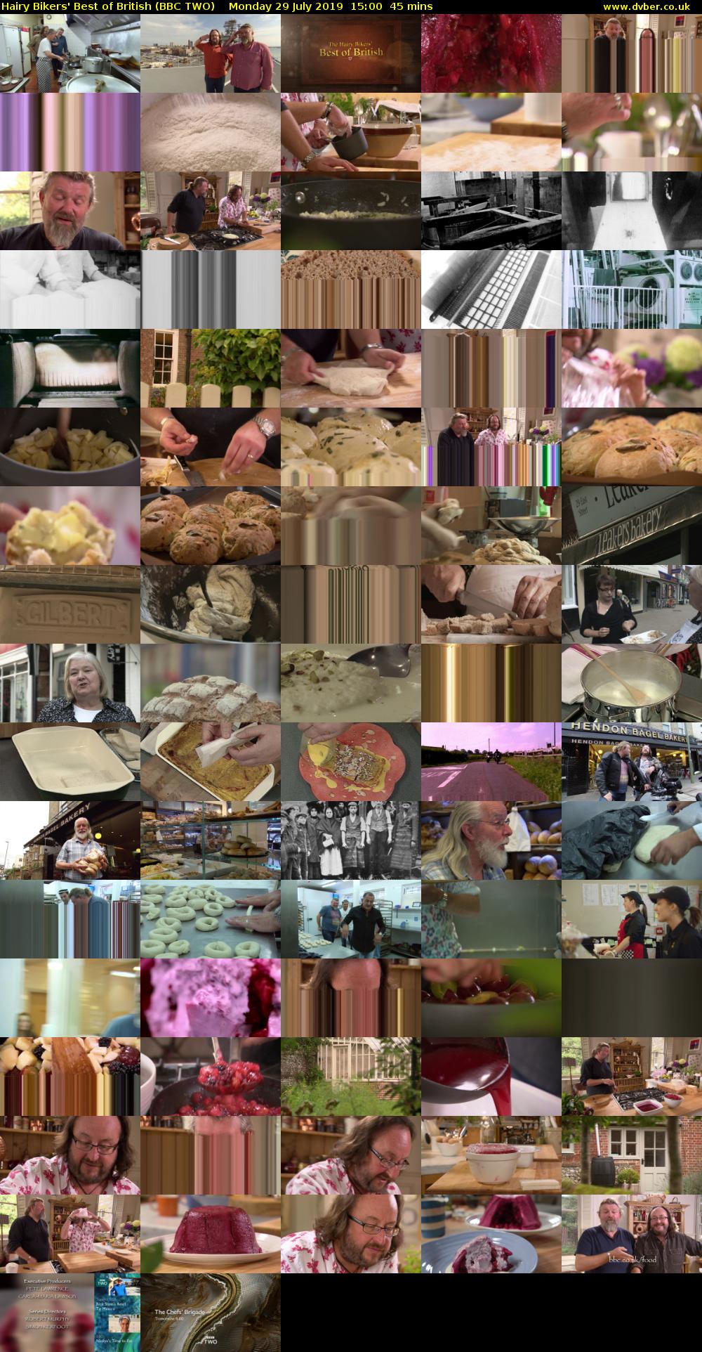 Hairy Bikers' Best of British (BBC TWO) Monday 29 July 2019 15:00 - 15:45