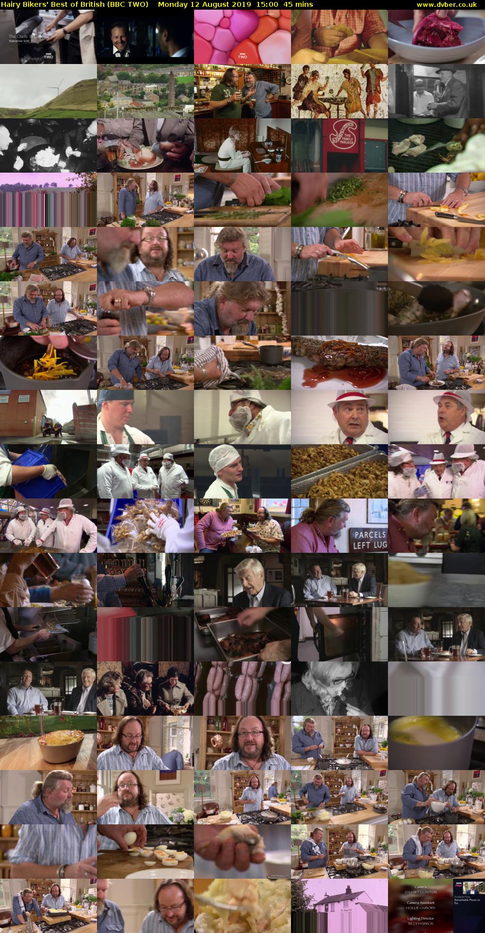 Hairy Bikers' Best of British (BBC TWO) Monday 12 August 2019 15:00 - 15:45
