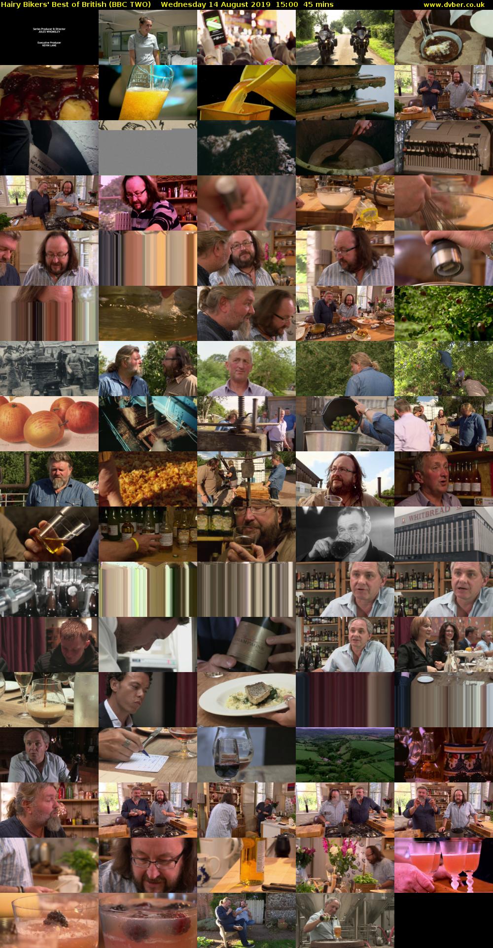 Hairy Bikers' Best of British (BBC TWO) Wednesday 14 August 2019 15:00 - 15:45