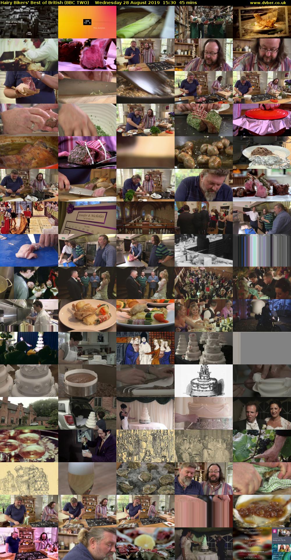Hairy Bikers' Best of British (BBC TWO) Wednesday 28 August 2019 15:30 - 16:15