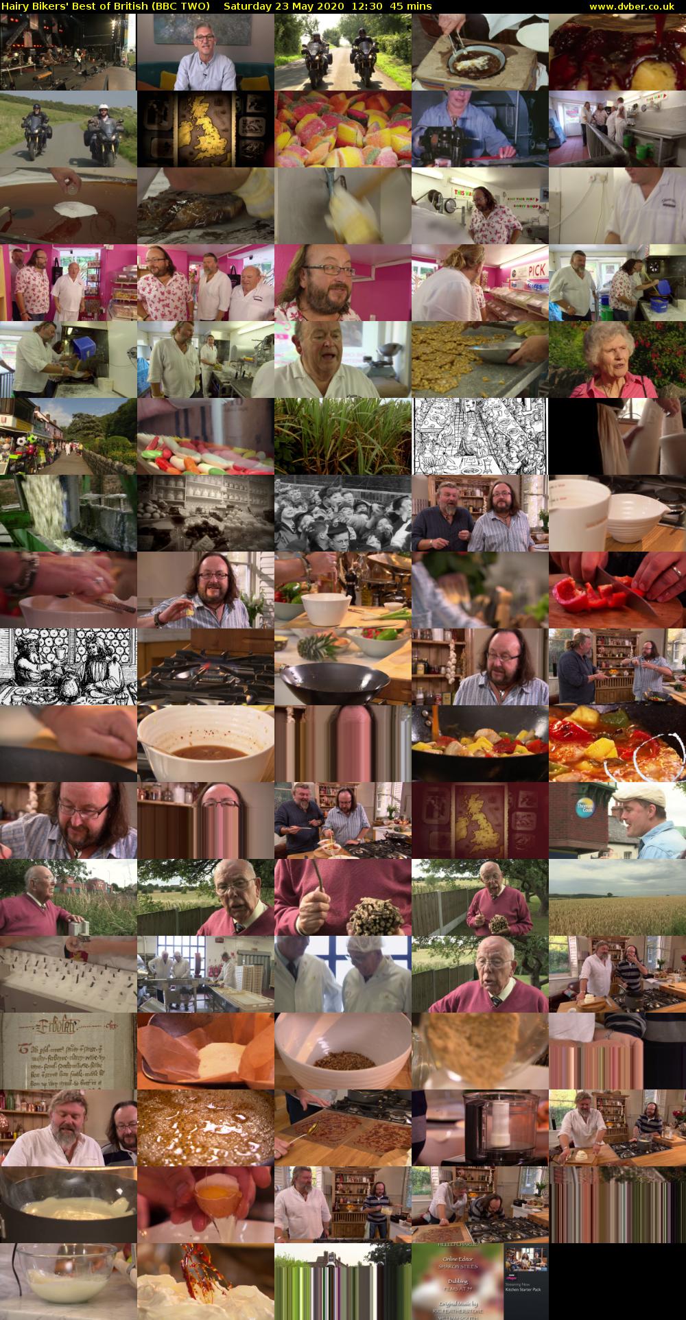 Hairy Bikers' Best of British (BBC TWO) Saturday 23 May 2020 12:30 - 13:15
